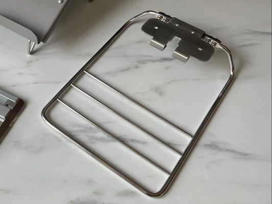 SKU SS Wire Ladder Bracket with Wire Management Cleats